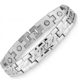 Магнитный браслет мужской Magnetana KBM-221103 из нержавеющей стали