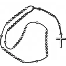 Мужской розарий Everiot Select LNS-3032 из гематита