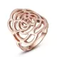 Кольцо ROZI RG-88230 со стилизованной розой