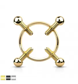 Пирсинг обманка PiercedFish KE01, серьга для сосков