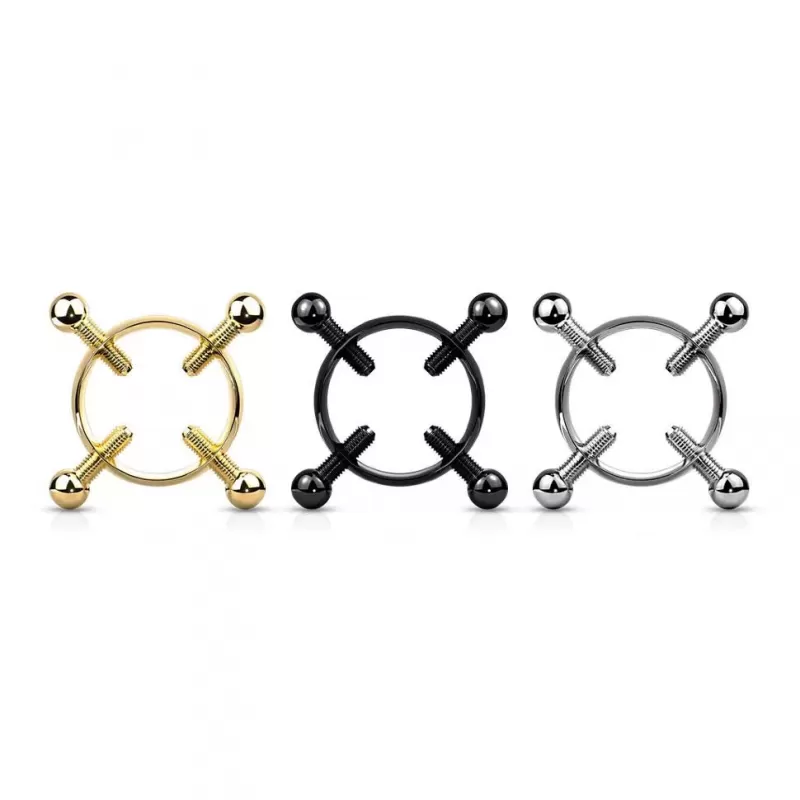 Пирсинг обманка PiercedFish KE01, серьга для сосков