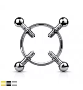 Пирсинг обманка PiercedFish KE01, серьга для сосков