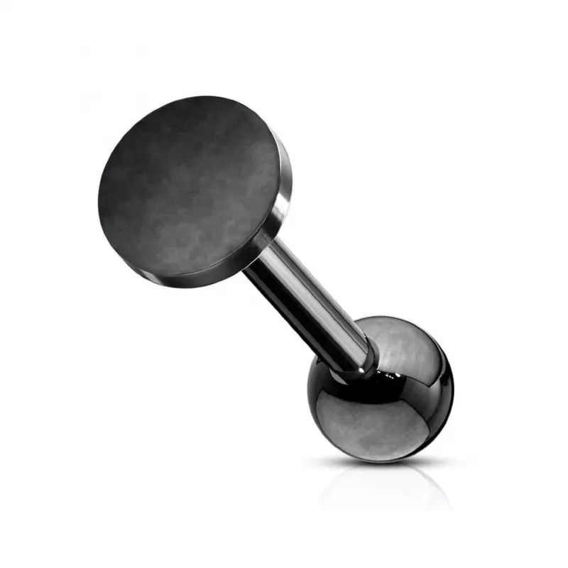 Микроштанга для пирсинга хряща, хеликса уха 1,2 мм PiercedFish JA01, круглая серьга из стали