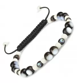 Браслет Шамбала Everiot Select LNS-2246 из дерева и галиотиса