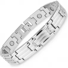 Магнитный браслет мужской Magnetana KBM-221116 из нержавеющей стали