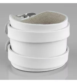 Кожаный браслет Scappa A-103 белый