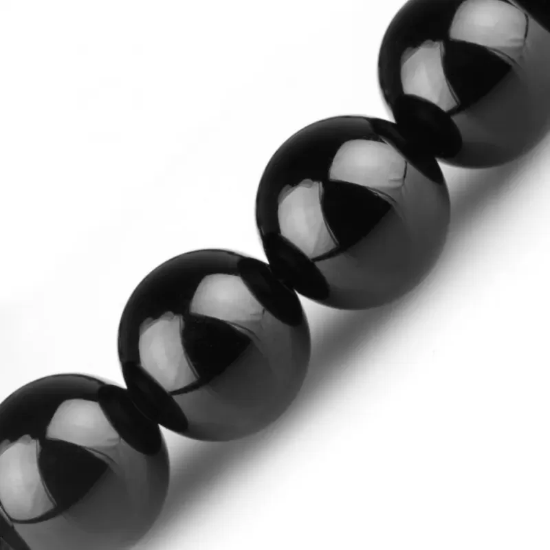 Браслет из агата и камня бычий глаз на резинке Everiot Select LNS-2120