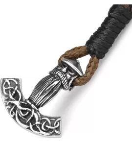 Плетеный мужской браслет в два оборота Everiot Select LNS-2248