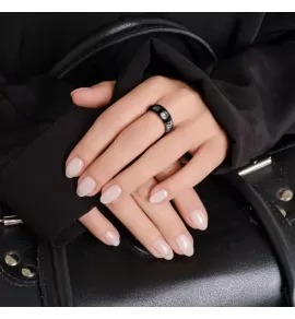 Кольцо Всевластия TATIC RSS-2762 из стали, с черным покрытием и надписью