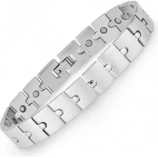 Магнитный браслет мужской Magnetana KBM-221117 из нержавеющей стали
