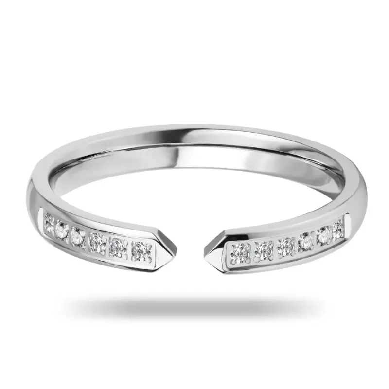 Женское кольцо из стали TATIC RSS-1515-ST