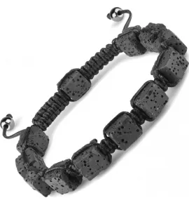 Мужской браслет Everiot Select LNS-3078 Шамбала из вулканической лавы