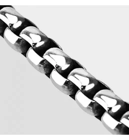 Мужская цепочка из медицинской стали Spikes SSNQ-4041 венецианское плетение