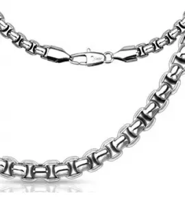 Мужская цепочка из медицинской стали Spikes SSNQ-4041 венецианское плетение