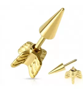 Серьга PiercedFish PSFX-36 в форме стрелы (имитация плага)