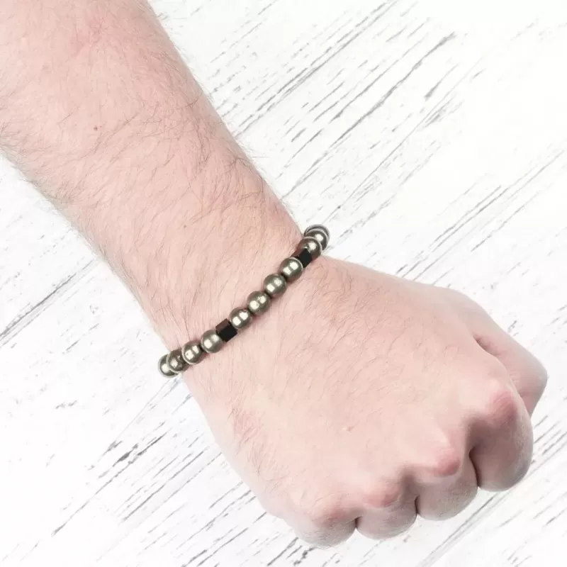 Браслет Шамбала Everiot Select LNS-2251 из пирита