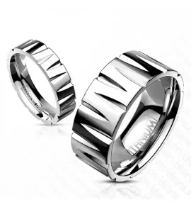 Кольцо Spikes из титана R-TI-0321