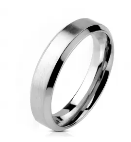 Кольцо из стали TATIC RSS-4510 с матовой поверхностью