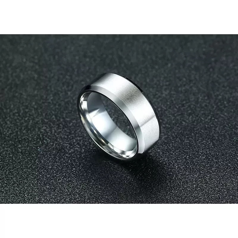 Кольцо из стали TATIC RSS-4510 с матовой поверхностью