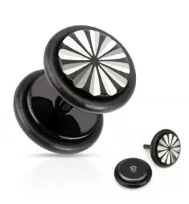 Серьга PiercedFish PSFX-58 круглой формы (имитация плага)