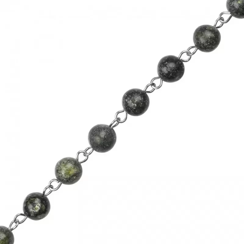 Розарий с крестом Everiot Select LNS-3080 из змеевика