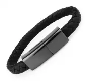 Мужской браслет-кабель USB type-C Everiot CB-MJ-0001-typeC из кожи