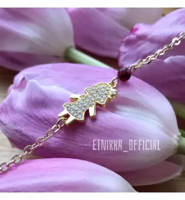 Женский браслет-цепочка "Дочка" MRJ-TBHM202