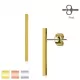 Женские серьги-гвоздики в форме палочек TATIC EA-008 с позолоченным или родиевым покрытием