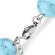 Женский браслет Everiot Select LNS-0236 из бусин натуральной бирюзы