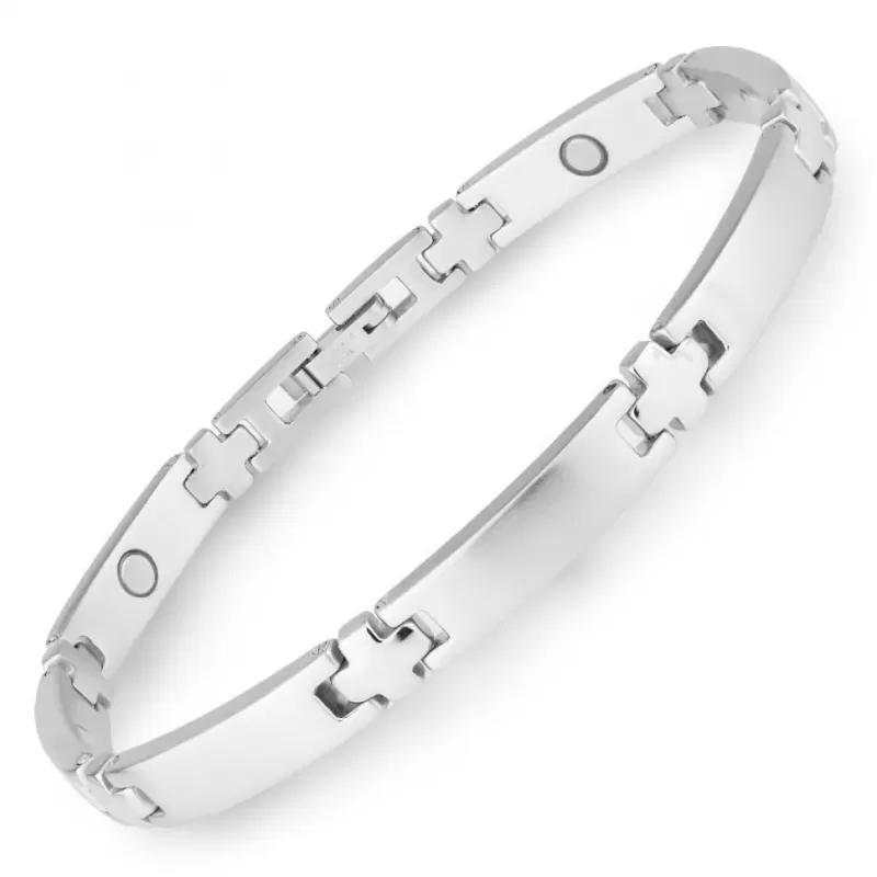 Магнитный браслет мужской Magnetana KBM-221145 из нержавеющей стали