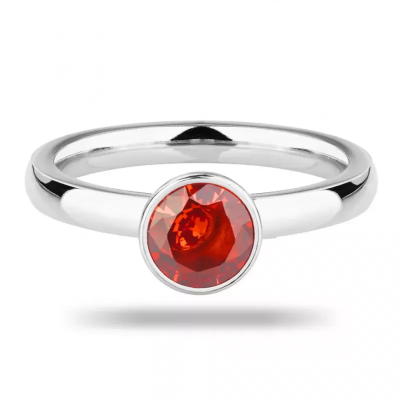 Помолвочное кольцо из стали RSS-6442-ST