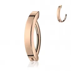 Серьга кликер из стали PiercedFish RHN01-RD для пирсинга в пупок