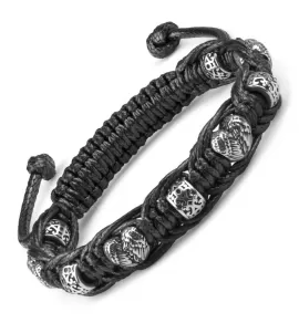 Женский браслет Шамбала Everiot Select LNS-2163 с шармами в форме сердца