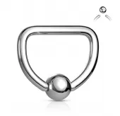 Серьга из стали PiercedFish RSD для пирсинга септума и хеликса