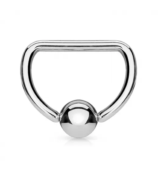 Серьга из стали PiercedFish RSD для пирсинга септума и хеликса