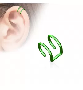 Стальной кафф 7 мм (клипса, обманка) на хеликс TATIC RSFXT-01 имитация пирсинга хряща уха