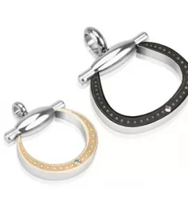 Пара кулонов TATIC SSPM-5967 в форме подков