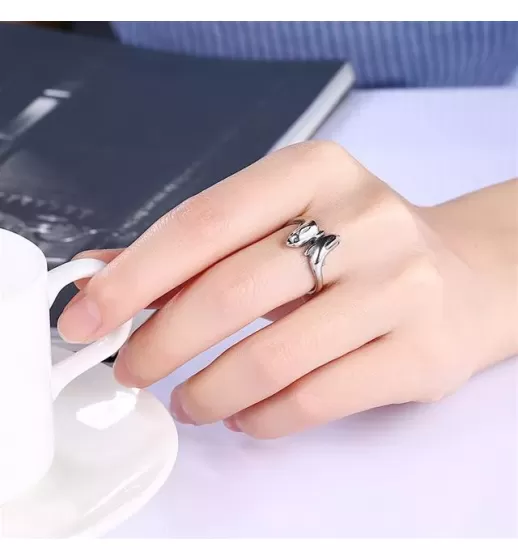 Женское кольцо Everiot RA-XP-13713 с дельфинами