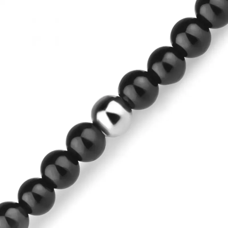 Браслет в два оборота Everiot Select LNS-2280 из агата и яшмы