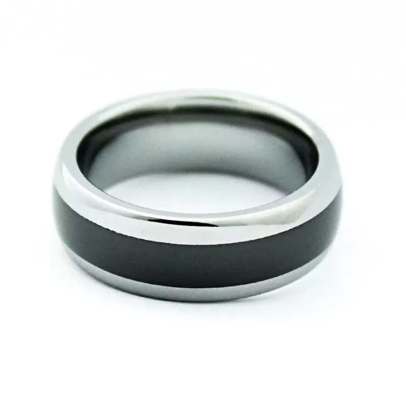 Мужское кольцо из карбида вольфрама CARRAJI RTU-114