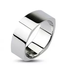 Квадратное кольцо из стали Spikes R-M0001 со скругленными углами