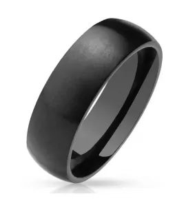 Кольцо из стали TATIC RSS-4330 матовое черного цвета