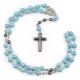 Розарий с крестом Everiot Select LNS-3067 из бирюзы и гематита