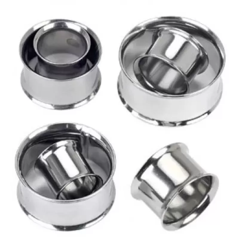 Тоннель (растяжка) в ухо PiercedFish PSDF из хирургической стали