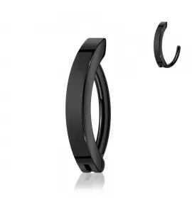 Серьга кликер из стали PiercedFish RHN01-K для пирсинга в пупок