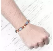 Браслет Everiot VD-MJ-1805 красно-синий