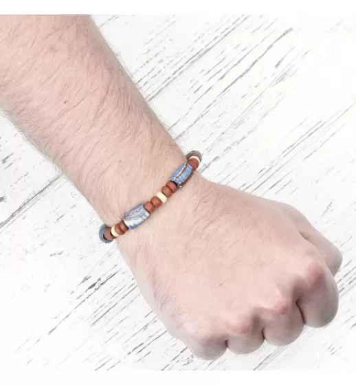 Браслет Everiot VD-MJ-1805 красно-синий