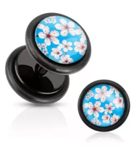 Серьга PiercedFish PAFX30-FW3 круглой формы (имитация плага)