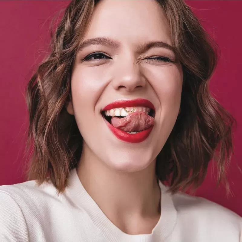 Кольцо кликер из титана Pirslab RHT4-K серьга для пирсинга септума, трагуса и хеликса, брови, губ, пупка (от 6 мм до 10 мм)