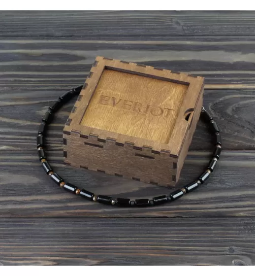 Мужской чокер Everiot Select LNS-3053 из натуральных камней